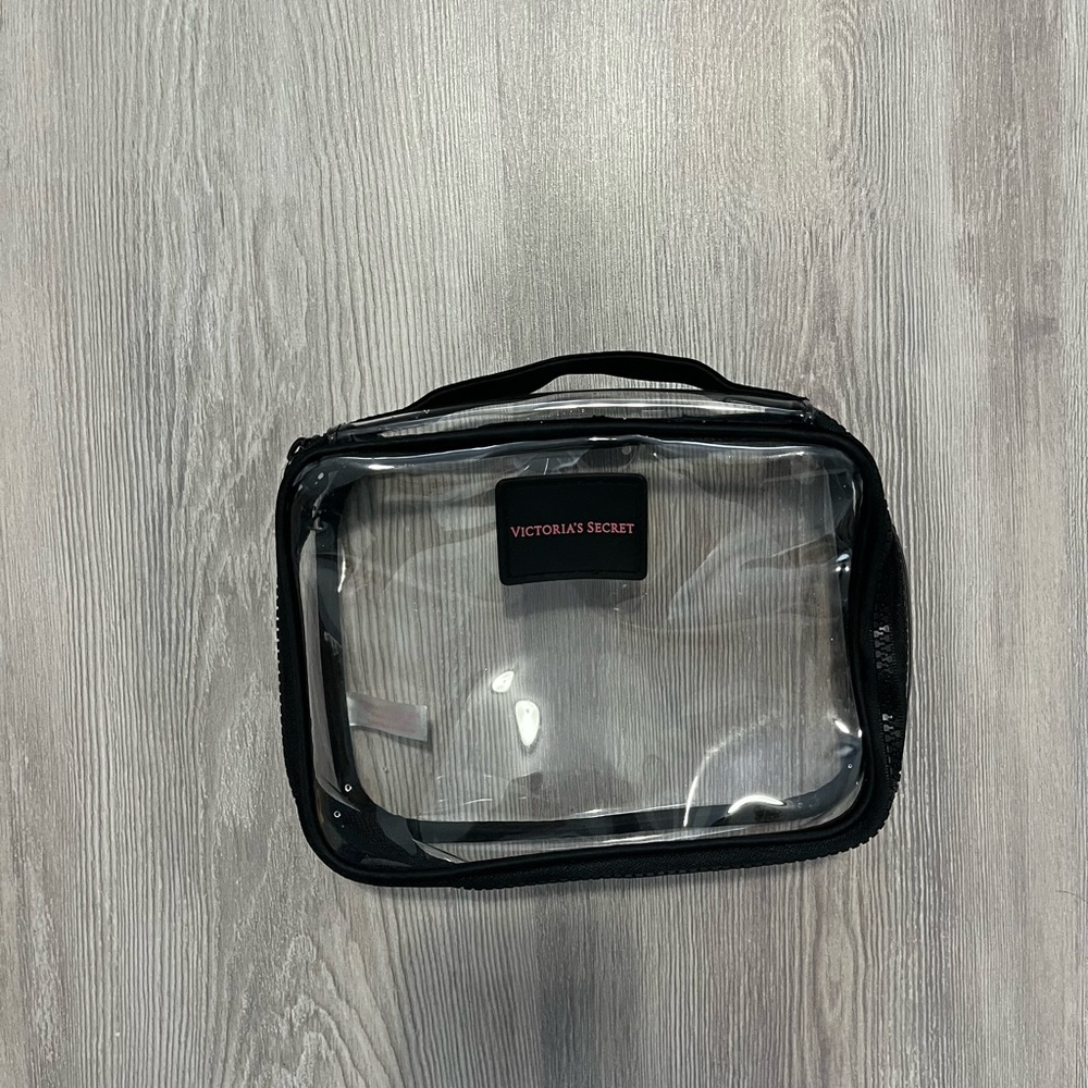 Victoria's Secret clear cosmetic Bag
